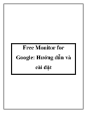 Free Monitor for Google: Hướng dẫn và cài đặt