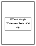 SEO với Google Webmaster Tools - Cài đặt