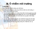 Ô nhiễm môi trường