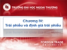 Chương 5 - Trái phiếu và định giá trái phiếu