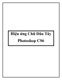 Hiệu ứng Chữ Dâu Tây Photoshop CS6