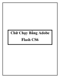 Chữ Chạy Bằng Adobe Flash CS6