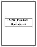 Vẽ Que Diêm bằng Illustrator cs6