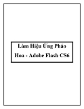 Làm Hiệu Ứng Pháo Hoa - Adobe Flash CS6