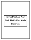 Hướng Dẫn Làm Xoay Bánh Thôi Miên - Adobe Flash Cs6