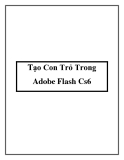 Tạo Con Trỏ Trong Adobe Flash Cs6