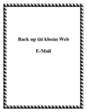 Back up vào tài khoản Web E-Mail