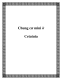 Chung cư mini ở Cetatuia