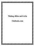 Những điểm mới trên Outlook.com