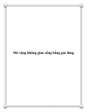 Mở rộng không gian sống bằng gác lửng