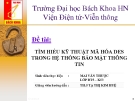 Đề tài: TÌM HIỂU KỸ THUẬT MÃ HÓA DES TRONG HỆ THỐNG BẢO MẬT THÔNG TIN