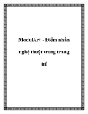 ModulArt - Điểm nhấn nghệ thuật trong trang trí