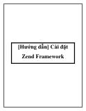 [Hướng dẫn] Cài đặt Zend Framework