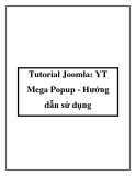 Tutorial Joomla: YT Mega Popup - Hướng dẫn sử dụng
