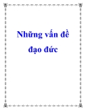 Những vấn đề đạo đức 