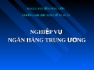 Ngân hàng trung ương