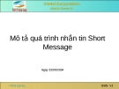 Mô tả quá trình nhắn tin Short Message