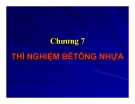 THÍ NGHIỆM BÊTÔNG NHỰA