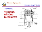 Giáo trình Xây dựng Cầu - Thi công bê tông dưới nước