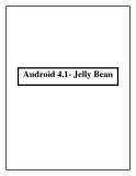 Android 4.1- Jelly Bean