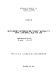 Luận văn: HOÀN THIỆN CHÍNH SÁCH KẾ TOÁN TẠI CÔNG TY CÓ VẬT TƯ TỔNG HỢP PHÚ YÊN