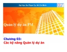 Kỹ năng quản lý dự án phần mềm