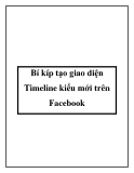 bí kíp tạo giao diện timeline kiểu mới trên fac