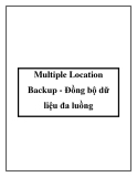 Multiple Location Backup - Đồng bộ dữ liệu đa luồng