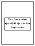 Total Commander: Quản lý dữ liệu trên điện thoại Android