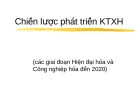 Chiến lược phát triển KTXH