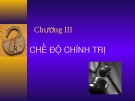 Chế độ chính trị