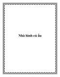 Nhà hình củ ấu