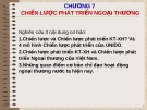 Chiến lược phát triển ngoại thương