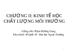 Chất lượng môi trường