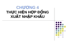 CHUẨN BỊ KÍ KẾT HỢP ĐỒNG