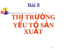 Tài liệu về Thị trường độc quyền