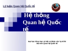 Hệ thống quan hệ quốc tế