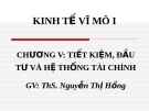 Bài giảng hệ thống tài chính