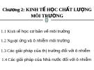 CHƯƠNG 2 KINH TẾ HỌC CHẤT LƯỢNG MÔI TRƯỜNG