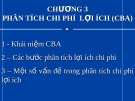 Phân tích chi phí