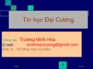 Tin học đại cương - Trương Minh Hòa