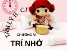 Bài giảng về Trí nhớ