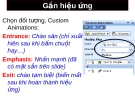 Gắn hiệu ứng