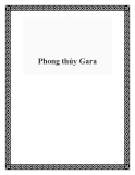 Phong thủy Gara