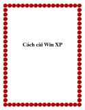 Cách cài Win XP