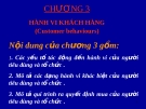 Chương 3 : Hành vi khách hàng