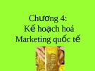 Kế hoạch hoá Marketing quốc tế