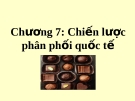 Chiến lược phân phối quốc tế