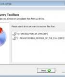 3 tiện ích khôi phục dữ liệu trên đĩa CD bị trầy xước