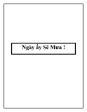 Ngày ấy Sẽ Mưa 